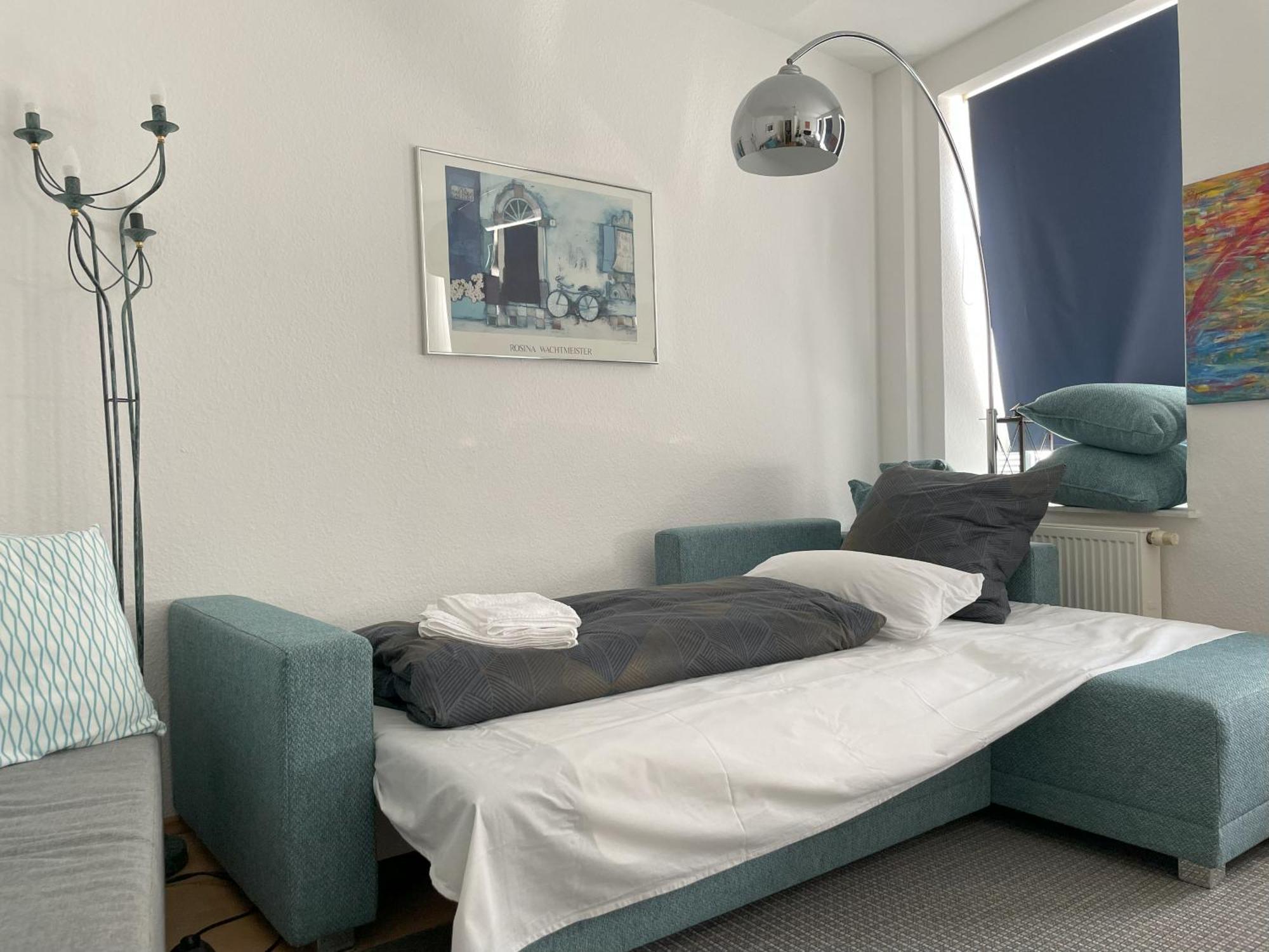 Gemuetliches Apartment, Seenaehe, Wm, Wlan, Balkon Маркклеберг Екстер'єр фото